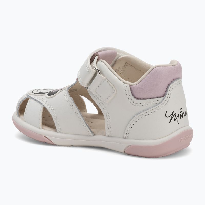 Vaikiški sandalai Geox Zapito white/pink 3