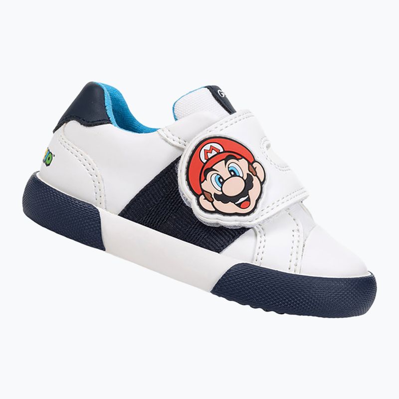 Vaikiški batai Geox Gisli white/navy/orange 10