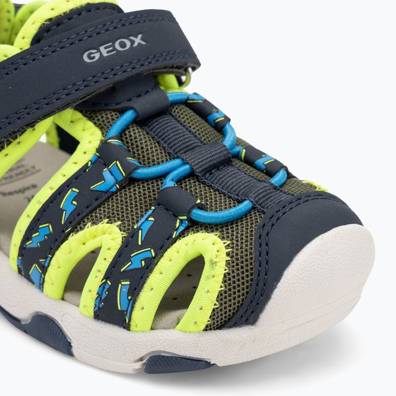 Vaikiški sandalai Geox Multy pistachio/navy 7