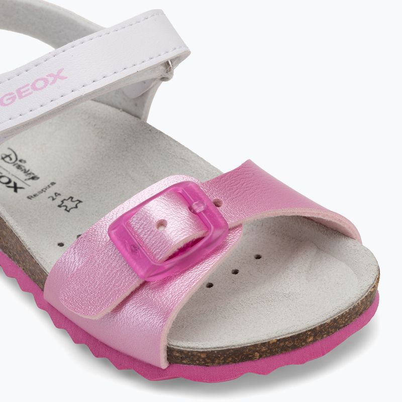Vaikiški sandalai Geox Chalki white/pink 7
