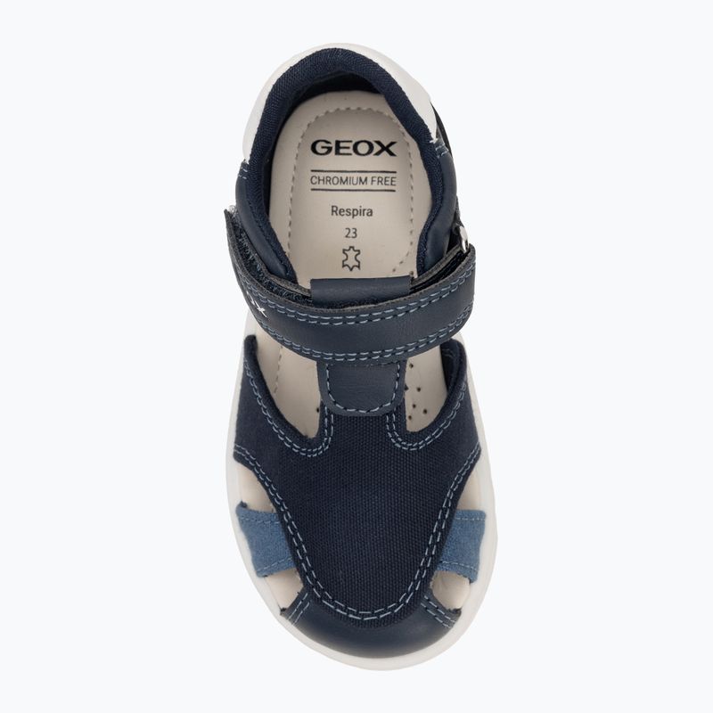 Vaikiški sandalai Geox Zapito navy/white 5