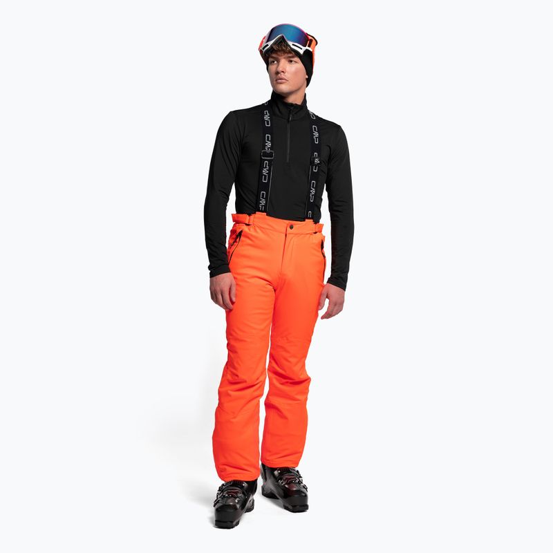 CMP vyriškos slidinėjimo kelnės oranžinės 3W17397N/C645