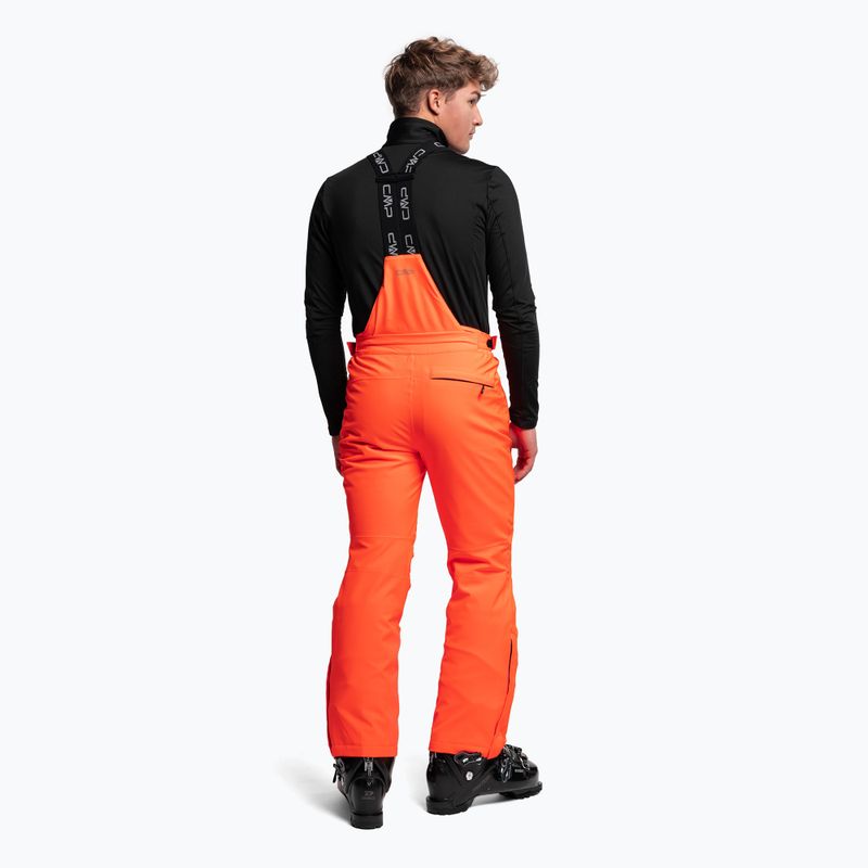 CMP vyriškos slidinėjimo kelnės oranžinės 3W17397N/C645 3