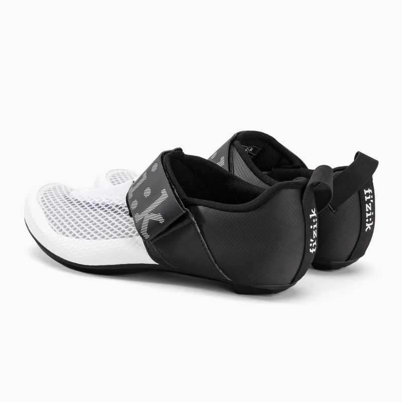 Vyriški Fizik Transiro Hydra triatlono bateliai balta ir juoda TRR5PMR1K2010 3