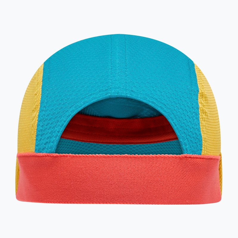 Kepuraitė su snapeliu La Sportiva Stream Cap tropic blue/cherry tomato 2