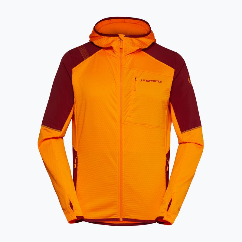 Vyriškas žygio džemperis La Sportiva Existence Hoody papaya/sangria