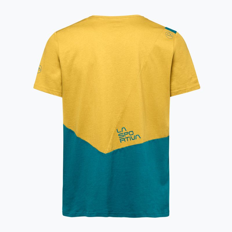 Vyriški marškinėliai La Sportiva Dude everglade/savana 2