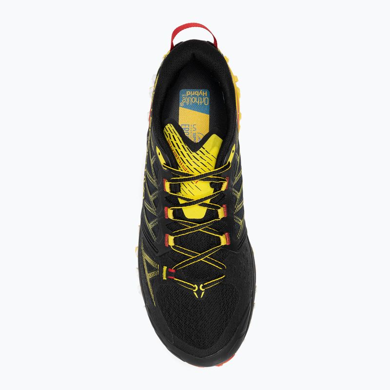 Vyriški bėgimo batai La Sportiva Bushido III black/yellow 5