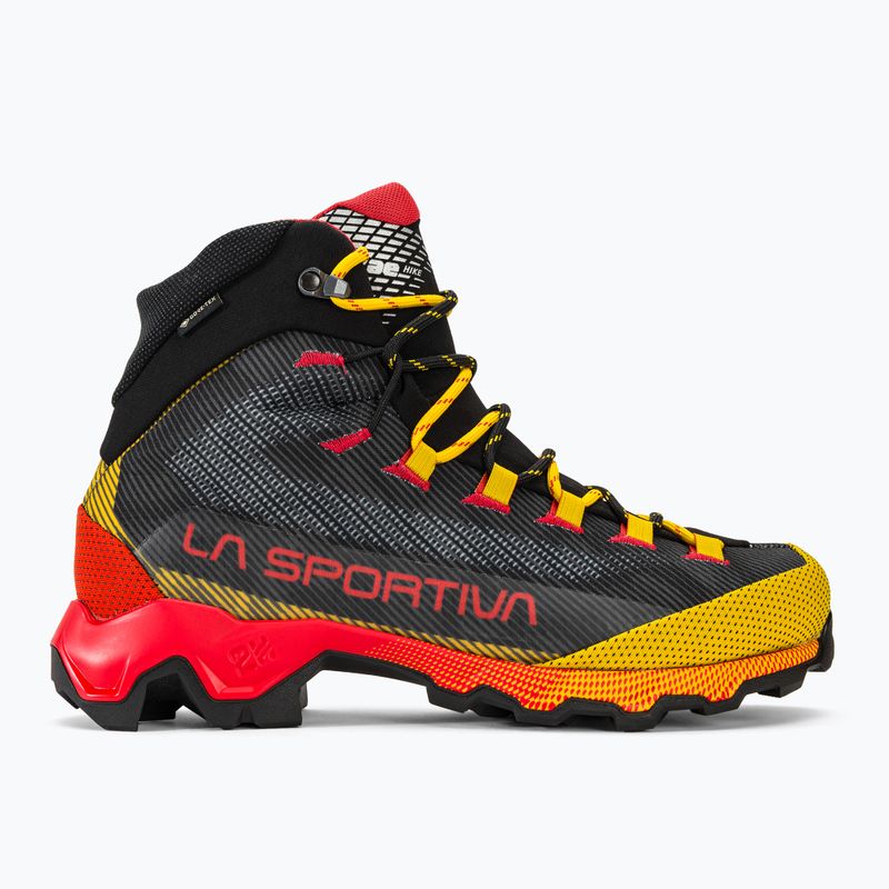 Vyriški žygio batai La Sportiva Aequilibrium Hike GTX carbon/yellow 2