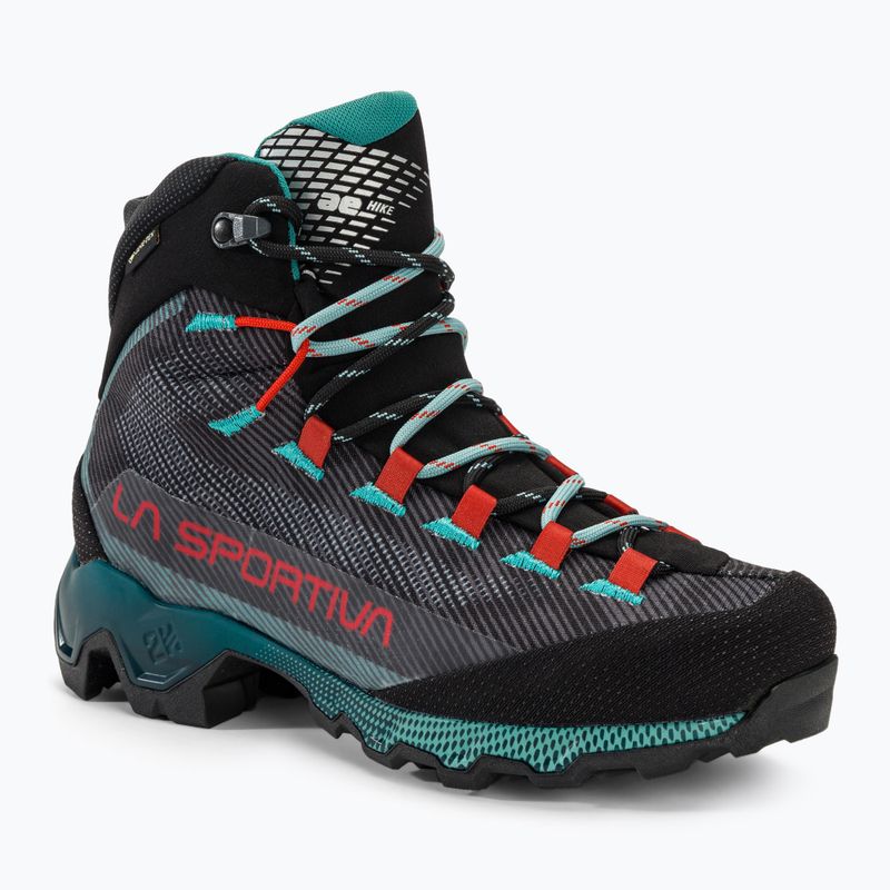Moteriški žygio batai La Sportiva Aequilibrium Hike GTX carbon/everglade