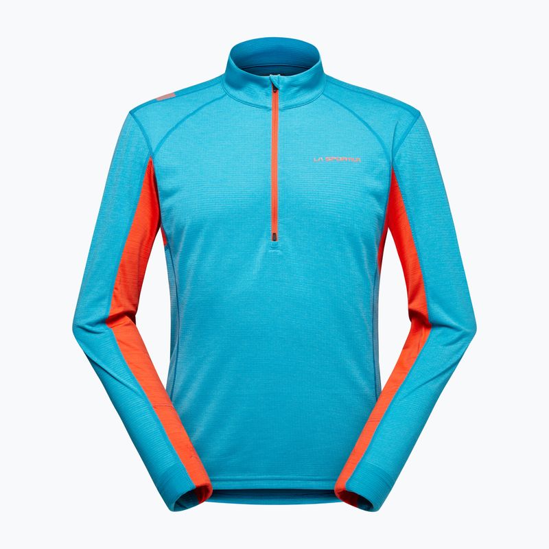 Vyriškas džemperis La Sportiva Swift Longsleeve tropic blue/ cherry tomato