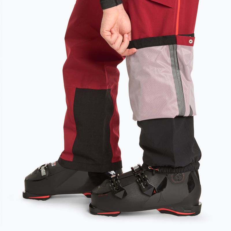 Moteriškos ski touring kelnės La Sportiva Chaser Evo Shell Bib sangria 7