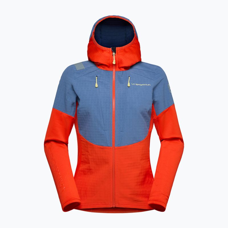 Moteriškas džemperis La Sportiva Session Tech Hoody cherry tomato/ moonlight