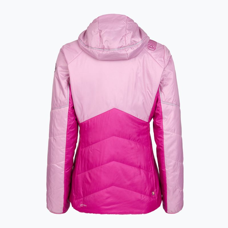 Moteriška pašiltinta striukė La Sportiva Mythic Primaloft rose/ springtime 2
