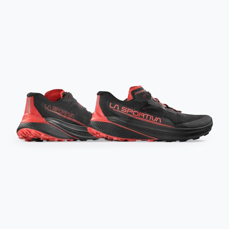 Vyriški bėgimo batai La Sportiva Prodigio black/tango red 13