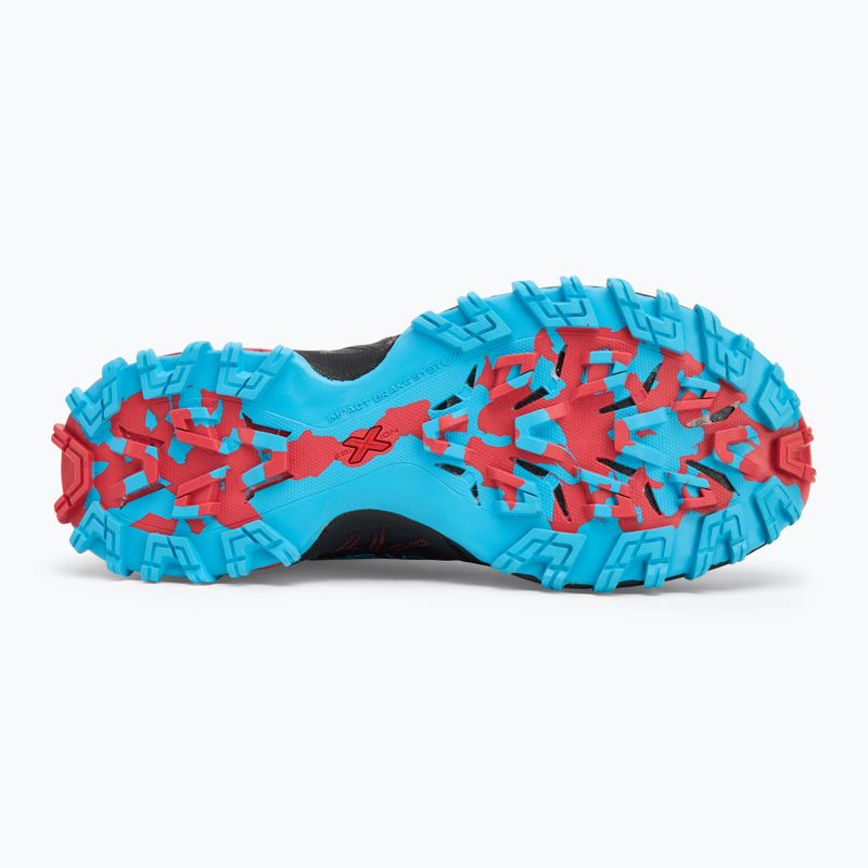 Moteriški bėgimo batai La Sportiva Bushido III GTX black/ hibiscus 4