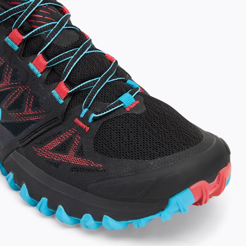 Moteriški bėgimo batai La Sportiva Bushido III GTX black/ hibiscus 7