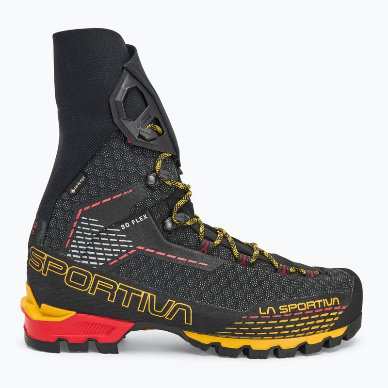 Vyriški aukštų kalnų batai La Sportiva Trango Pro GTX black/ yellow 2