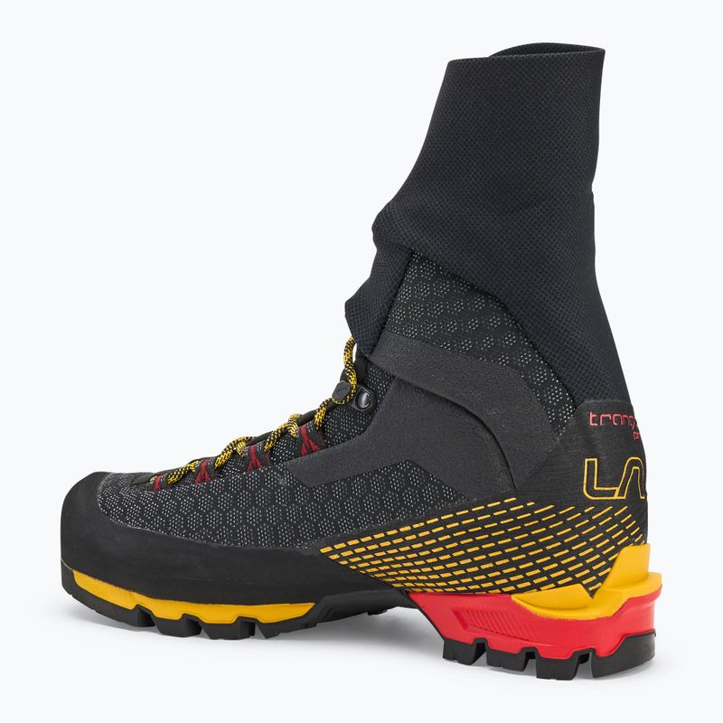 Vyriški aukštų kalnų batai La Sportiva Trango Pro GTX black/ yellow 3