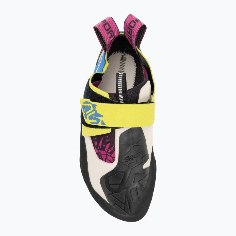 Moteriški laipiojimo batai La Sportiva Skwama apple green/cobalt blue 5