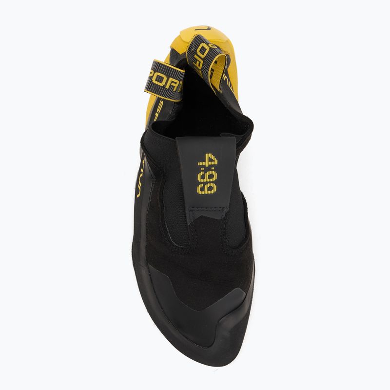 Laipiojimo batai La Sportiva Cobra 4.99 black/yellow 5