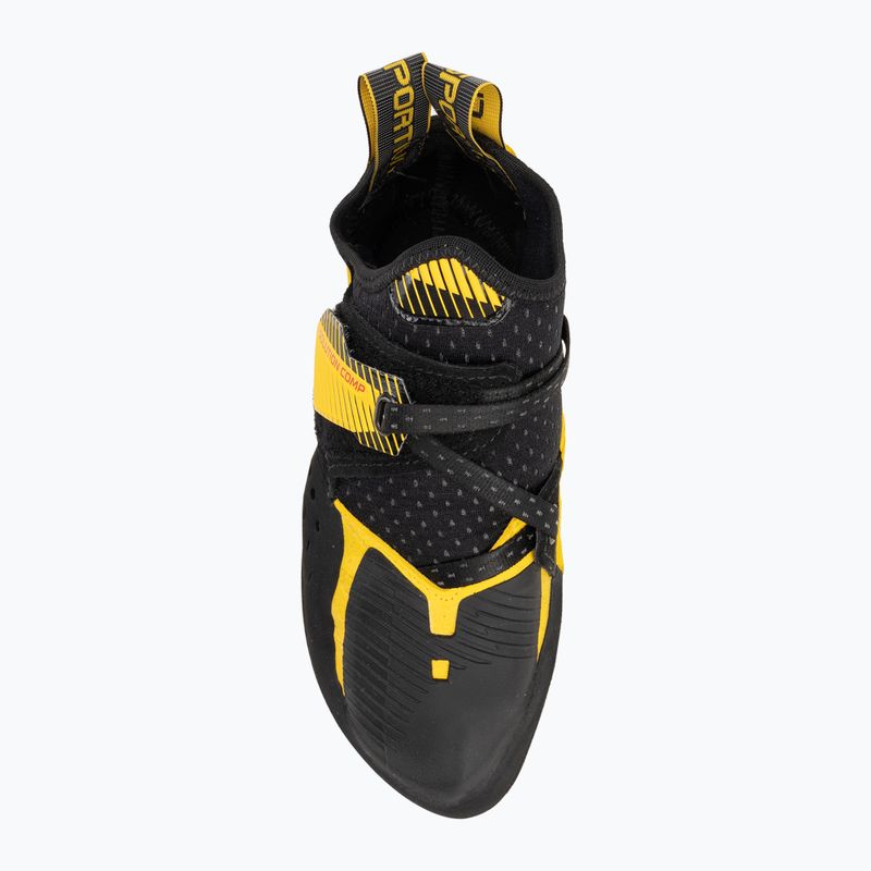 Vyriški laipiojimo batai La Sportiva Solution Comp black/ yellow 5