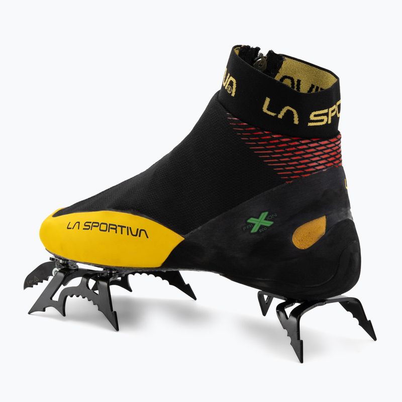 Laipiojimo batai La Sportiva Mega Ice Evo black/yellow 3