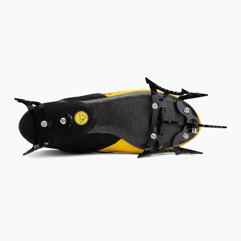 Laipiojimo batai La Sportiva Mega Ice Evo black/yellow 4