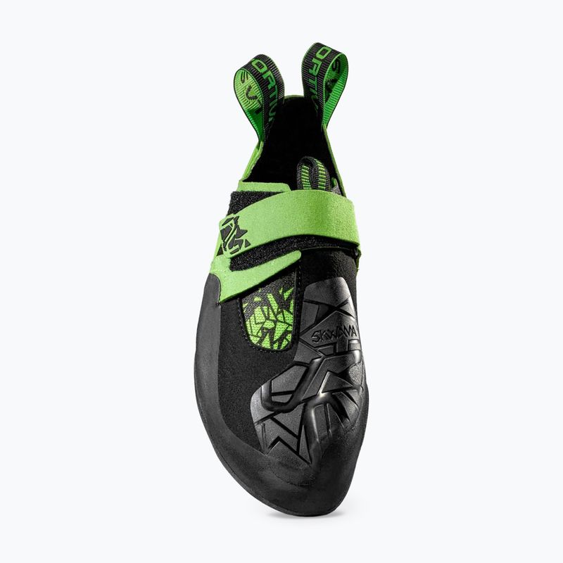Vyriški laipiojimo batai La Sportiva Skwama Vegan black/flash green 6