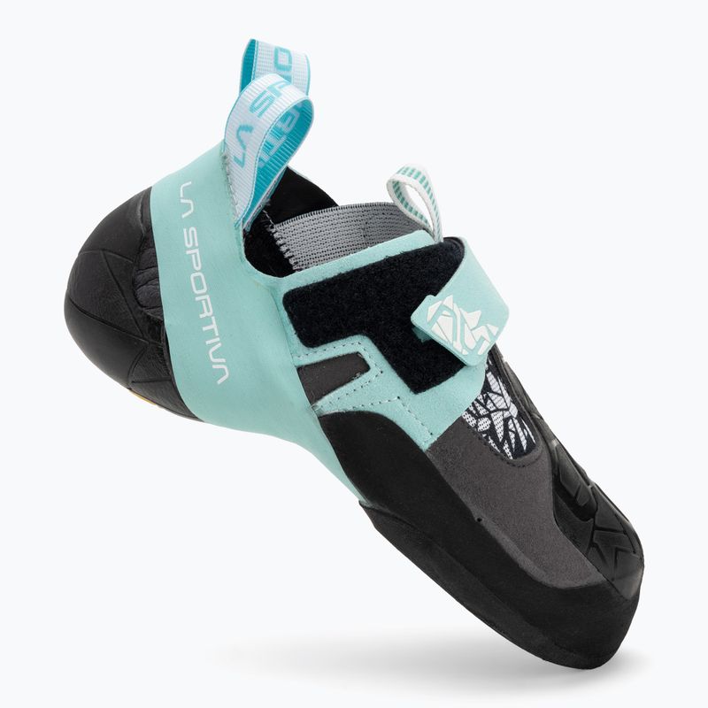 La Sportiva Skwama Vegan carbon / turquoise moteriški laipiojimo bateliai 2