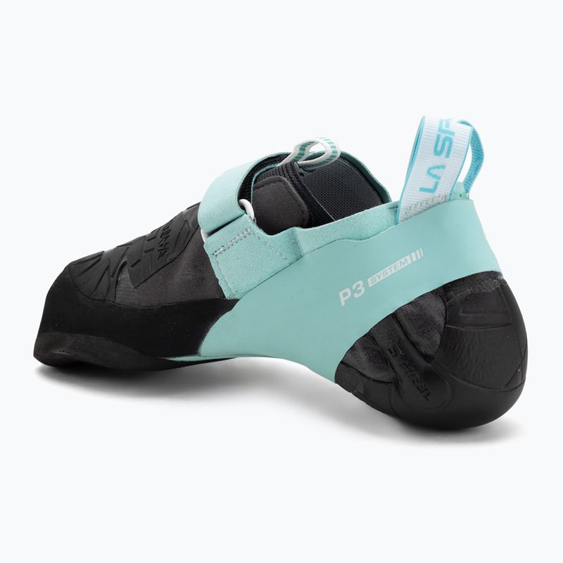 Moteriški laipiojimo batai La Sportiva Skwama Vegan carbon/turquoise 3