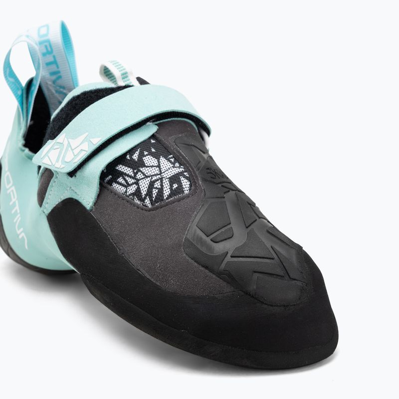 Moteriški laipiojimo batai La Sportiva Skwama Vegan carbon/turquoise 7
