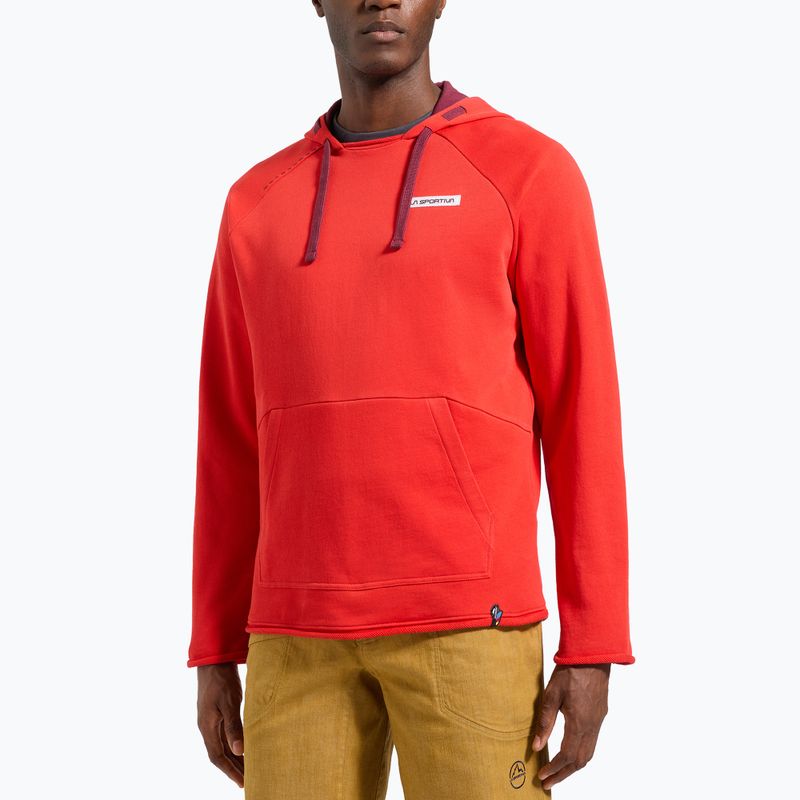 Vyriškas džemperis La Sportiva Telendos Hoody mountain red