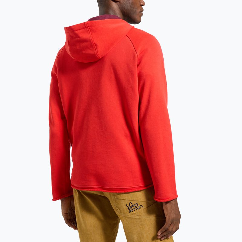 Vyriški trekingo džemperiai La Sportiva Telendos Hoody mountain red 2