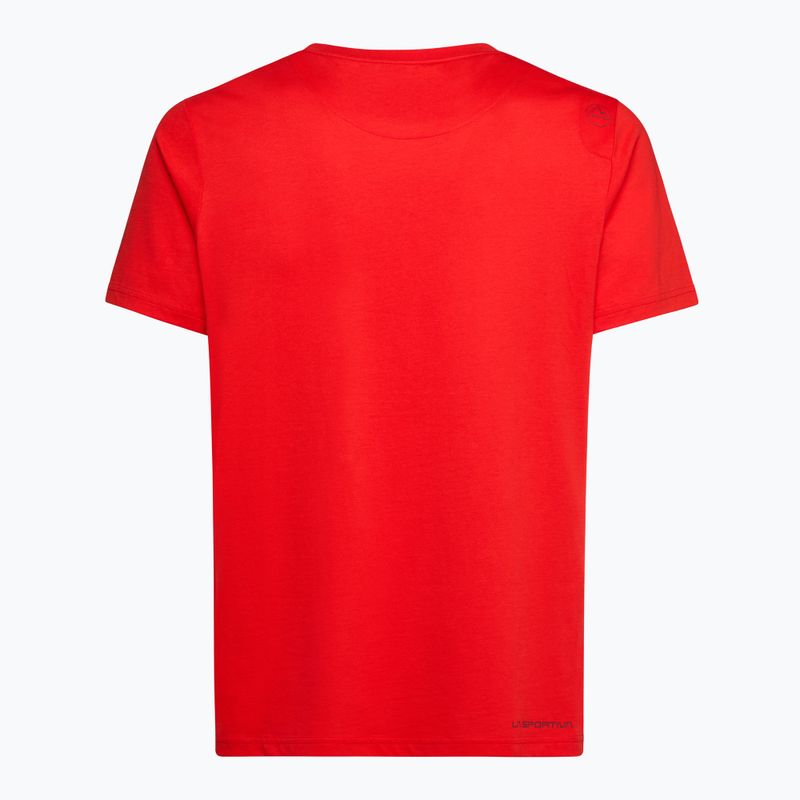 Vyriški marškinėliai La Sportiva Solution mountain red 2