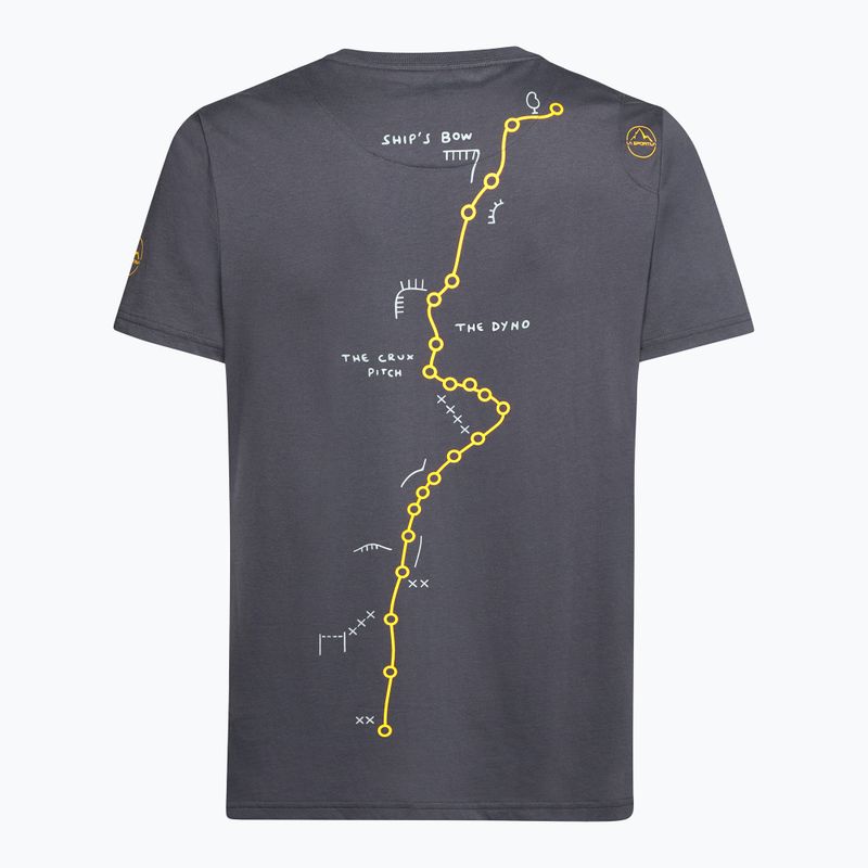 Vyriški marškinėliai La Sportiva Dawn Wall onyx 4