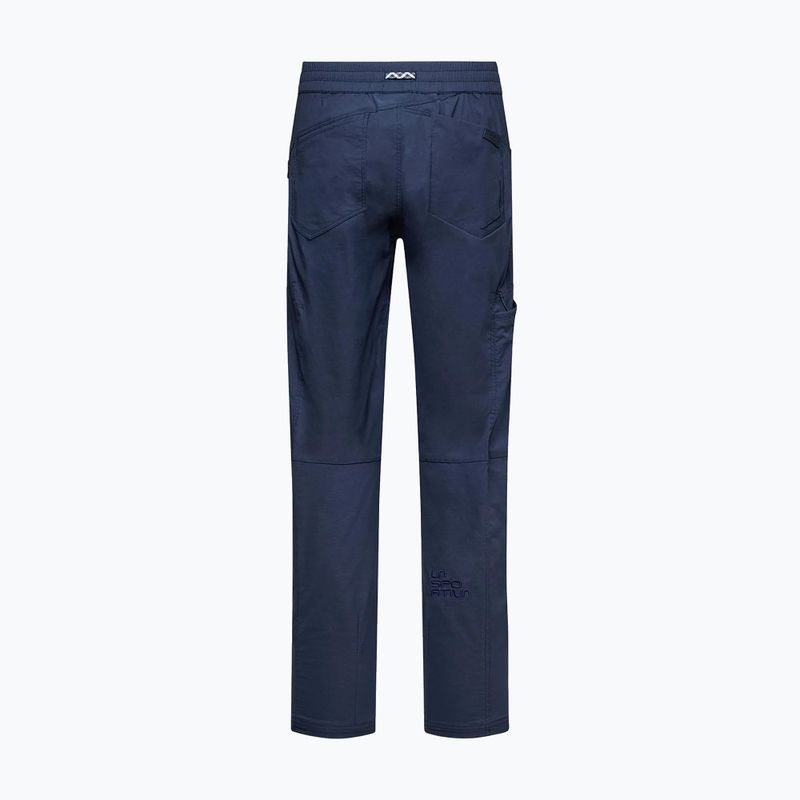 Vyriškos laipiojimo kelnės La Sportiva Talus night sky/chalk 4