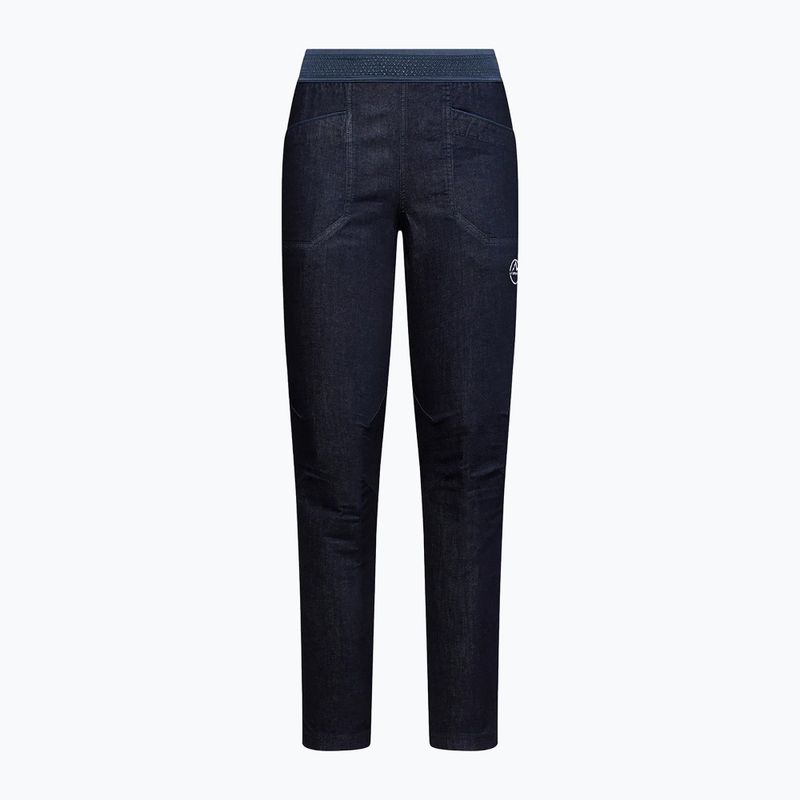 Moteriškos laipiojimo kelnės La Sportiva Cave Jeans denim/night sky 3