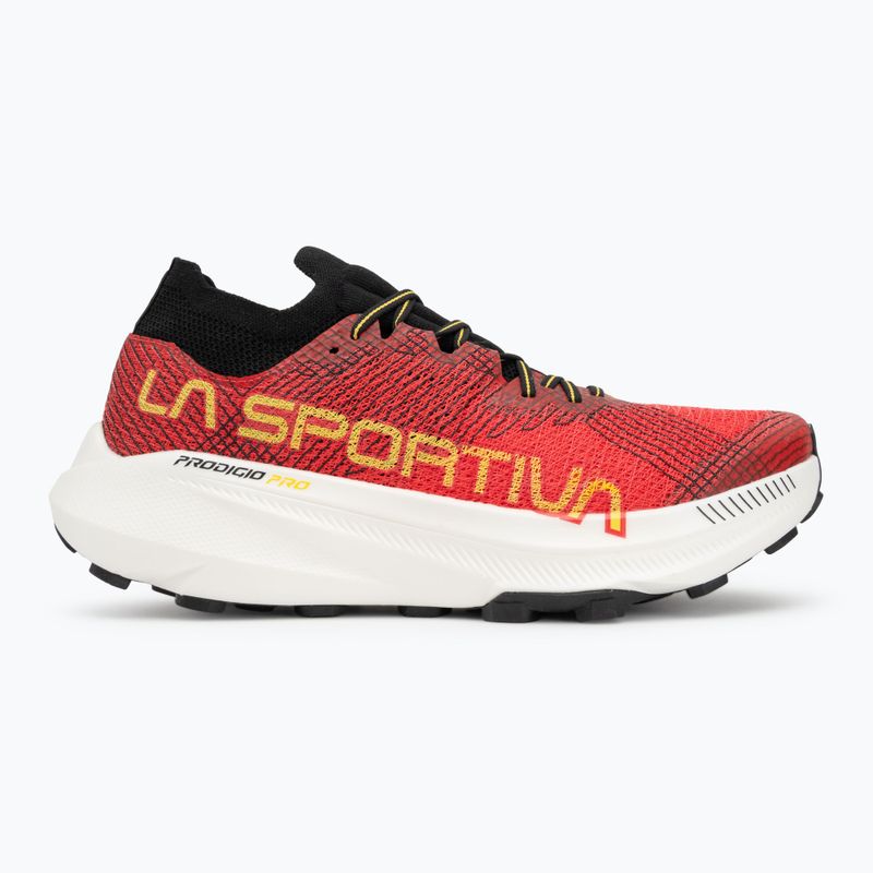 Vyriški bėgimo batai La Sportiva Prodigio Pro mountain red/yellow 2