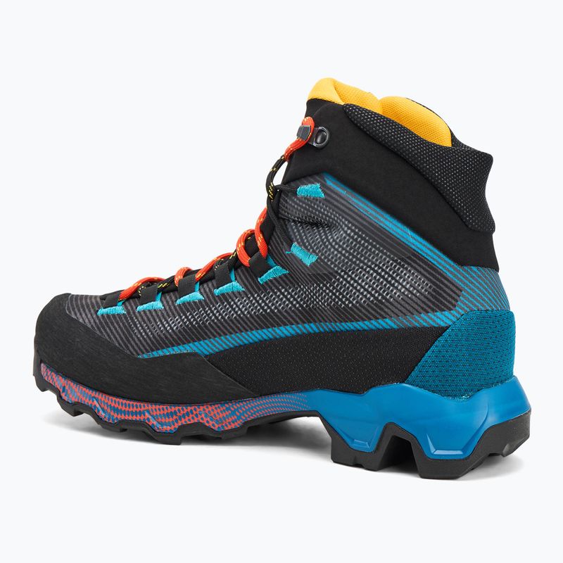 Vyriški žygio batai La Sportiva Aequilibrium Hike GTX carbon/tropic blue 3