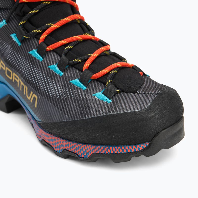 Vyriški žygio batai La Sportiva Aequilibrium Hike GTX carbon/tropic blue 7