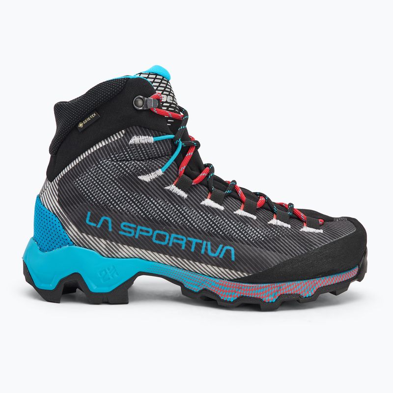 Moteriški žygio batai La Sportiva Aequilibrium Hike GTX carbon/malibu blue 2