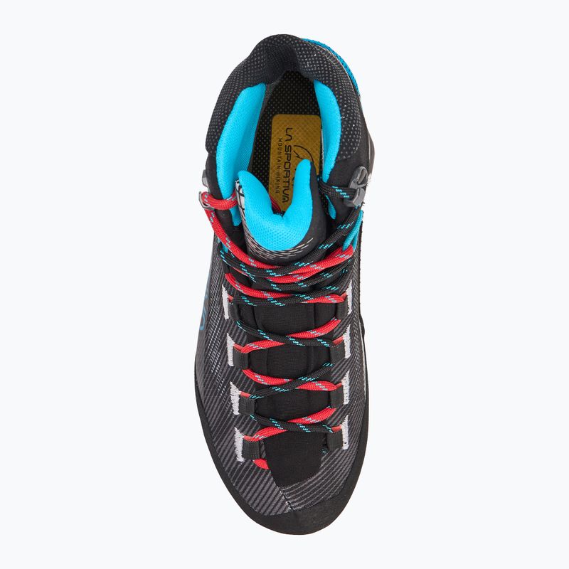 Moteriški žygio batai La Sportiva Aequilibrium Hike GTX carbon/malibu blue 5