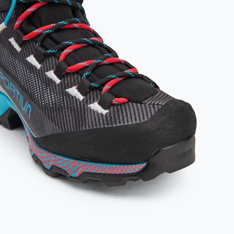 Moteriški žygio batai La Sportiva Aequilibrium Hike GTX S25 carbon/malibu blue 7