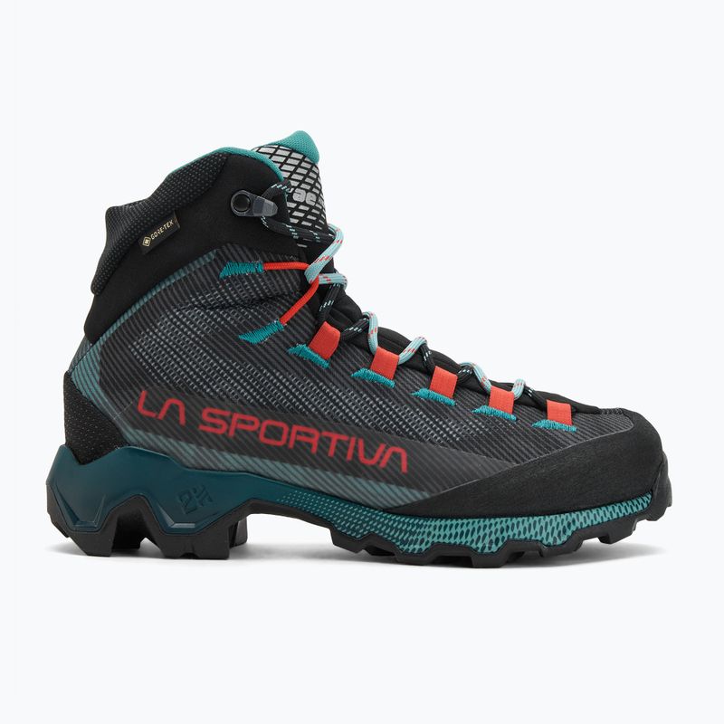 Moteriški žygio batai La Sportiva Aequilibrium Hike GTX SW24 carbon/ everglade 2
