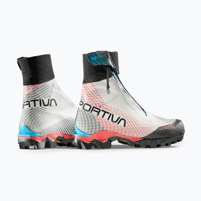 Moteriški aukštų kalnų batai La Sportiva Aequilibrium Speed GTX white/hibiscus 4