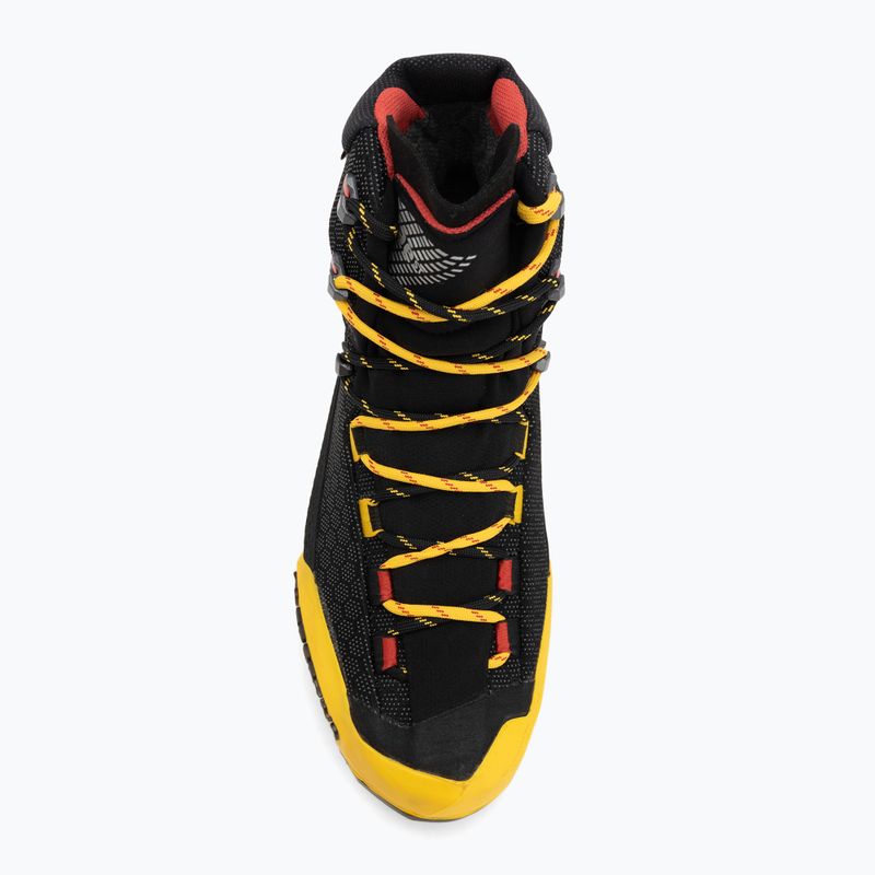 Vyriški alpinizmo batai La Sportiva Aequilibrium ST GTX black/yellow 5