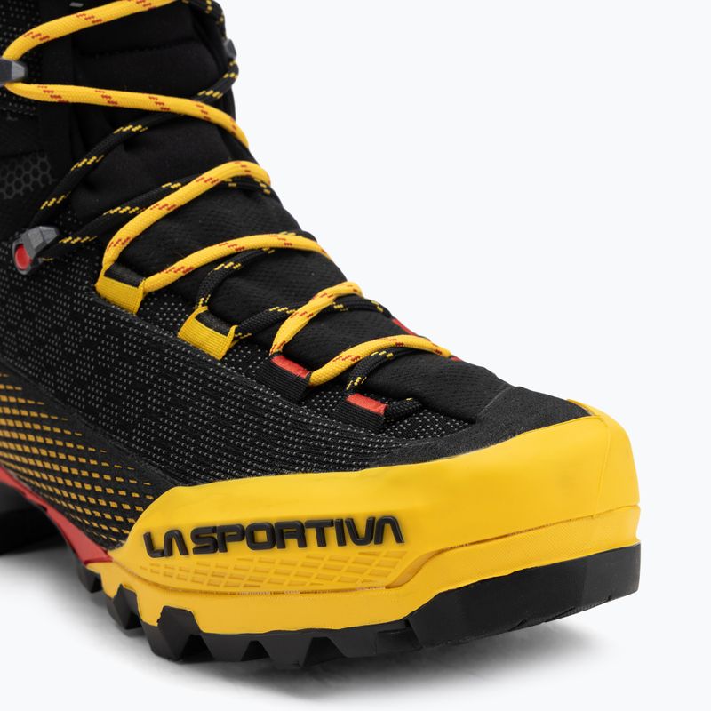 Vyriški alpinizmo batai La Sportiva Aequilibrium ST GTX black/yellow 7