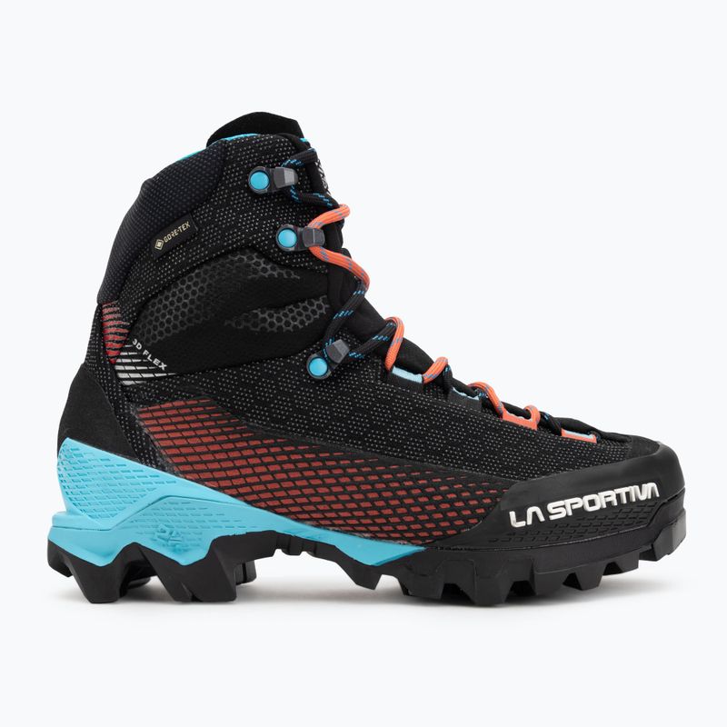 Moteriški alpinizmo batai La Sportiva Aequilibrium ST GTX black/hibiscus 2