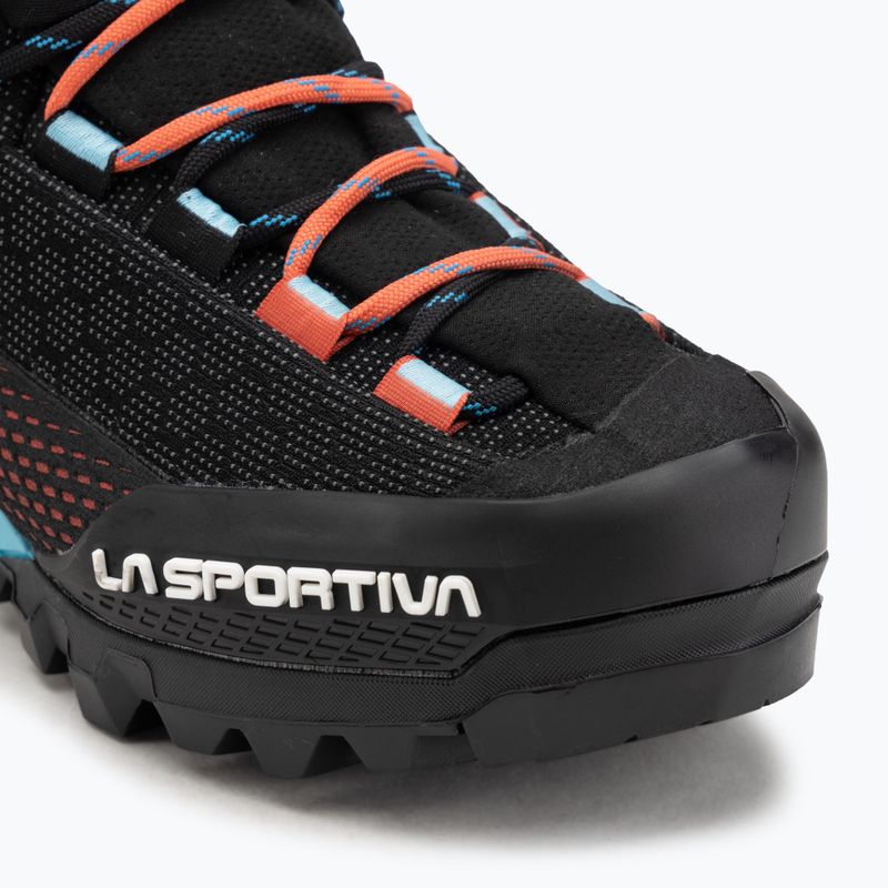 Moteriški alpinizmo batai La Sportiva Aequilibrium ST GTX black/hibiscus 7
